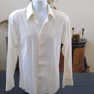 Soft cotton button down evening out shirt